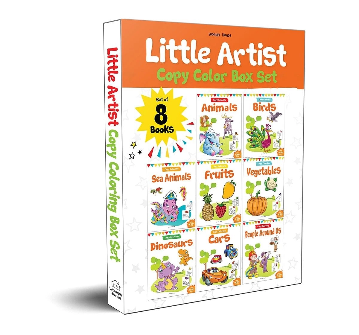 Wonder House Books Little Artist Copy Colouring Boxset Paperback Multicolor 0M+