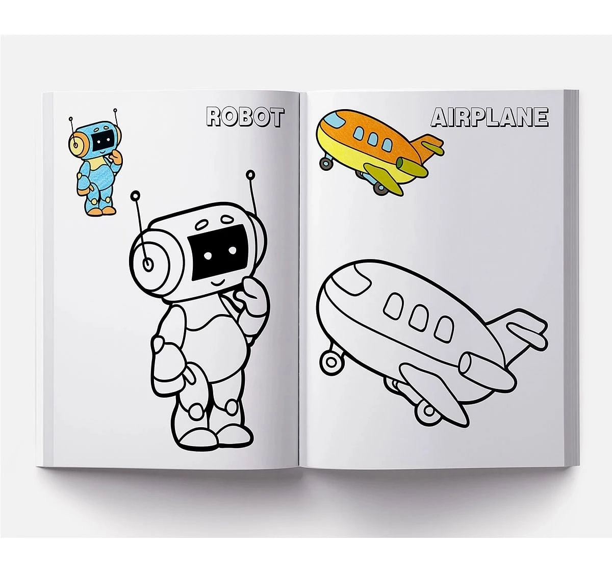 Wonder House Books Colouring Book of Toys Crayons Series for kids 0M+, Multicolour