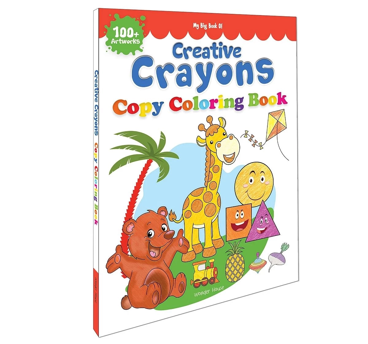 Wonder House Books My Big Book of Creative Crayons Colouring for kids 0M+, Multicolour