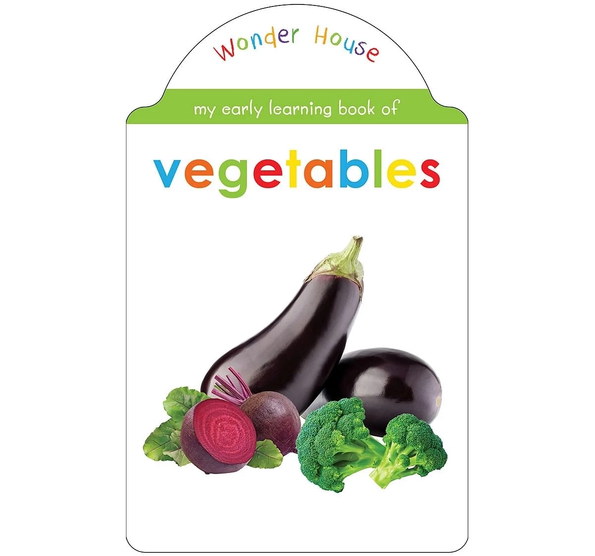 Wonder House Books My Early Learning Vegetables Book for kids 0M+, Multicolour