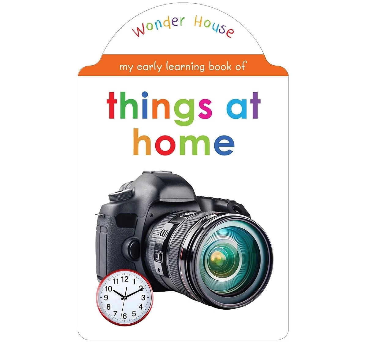 Wonder House Books My Early Learning Things at Home Book for kids 0M+, Multicolour