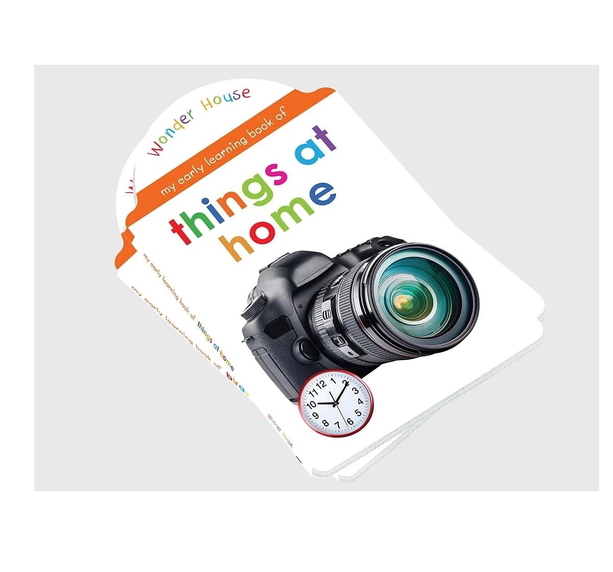 Wonder House Books My Early Learning Things at Home Book for kids 0M+, Multicolour