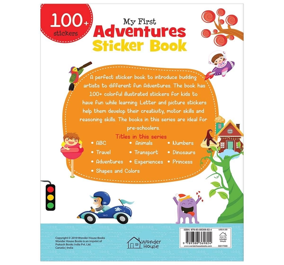 Wonder House Books My First Adventures Sticker Book My first sticker Paperback Multicolor 0M+