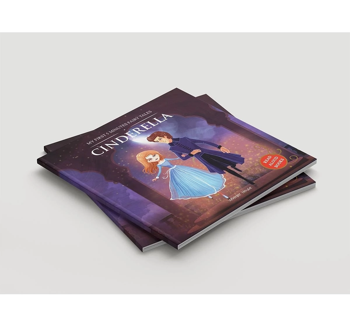 Wonder House Books My First 5 Minutes Fairy Tales Cinderella for kids 3Y+, Multicolour