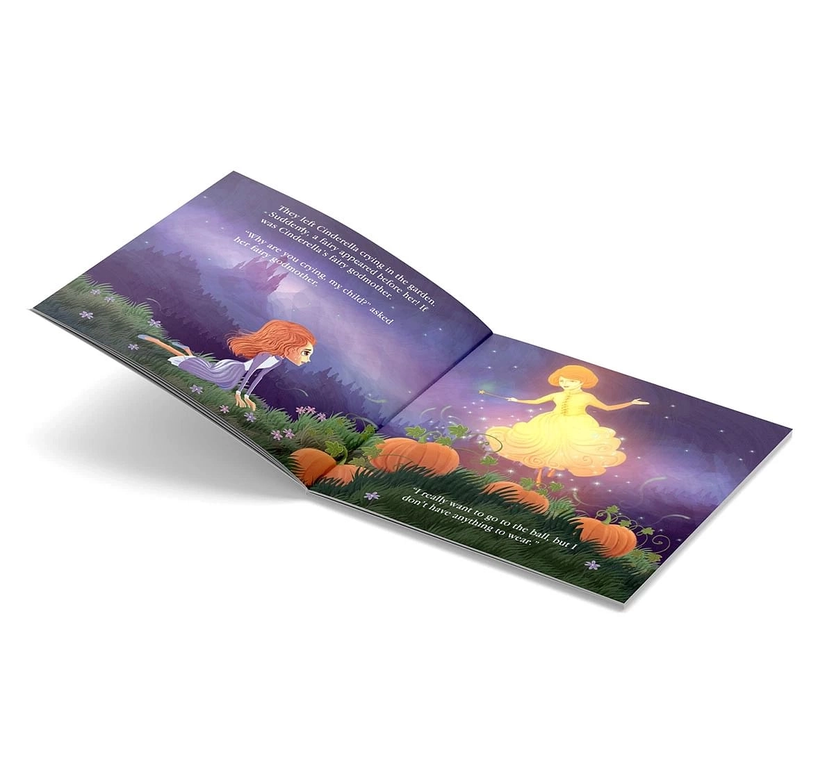 Wonder House Books My First 5 Minutes Fairy Tales Cinderella for kids 3Y+, Multicolour