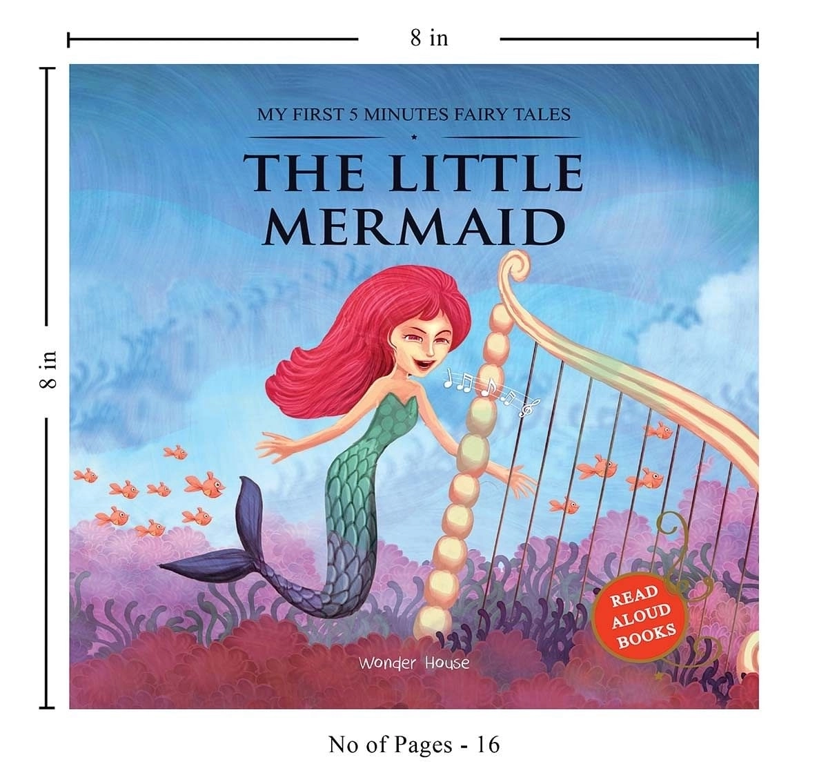 Wonder House Books My First 5 Minutes Fairy Tales The Little Mermaid Paperback Multicolor 3Y+