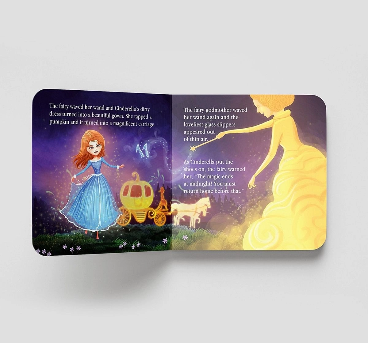 Wonder House Books 5 Minutes Fairy Tales Cinderella Hardcover Multicolor 3Y+