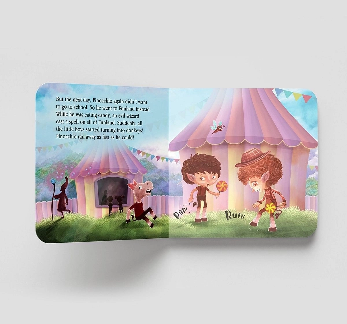 Wonder House Books 5 Minutes Fairy Tales Pinocchio Hard cover Multicolor 3Y+