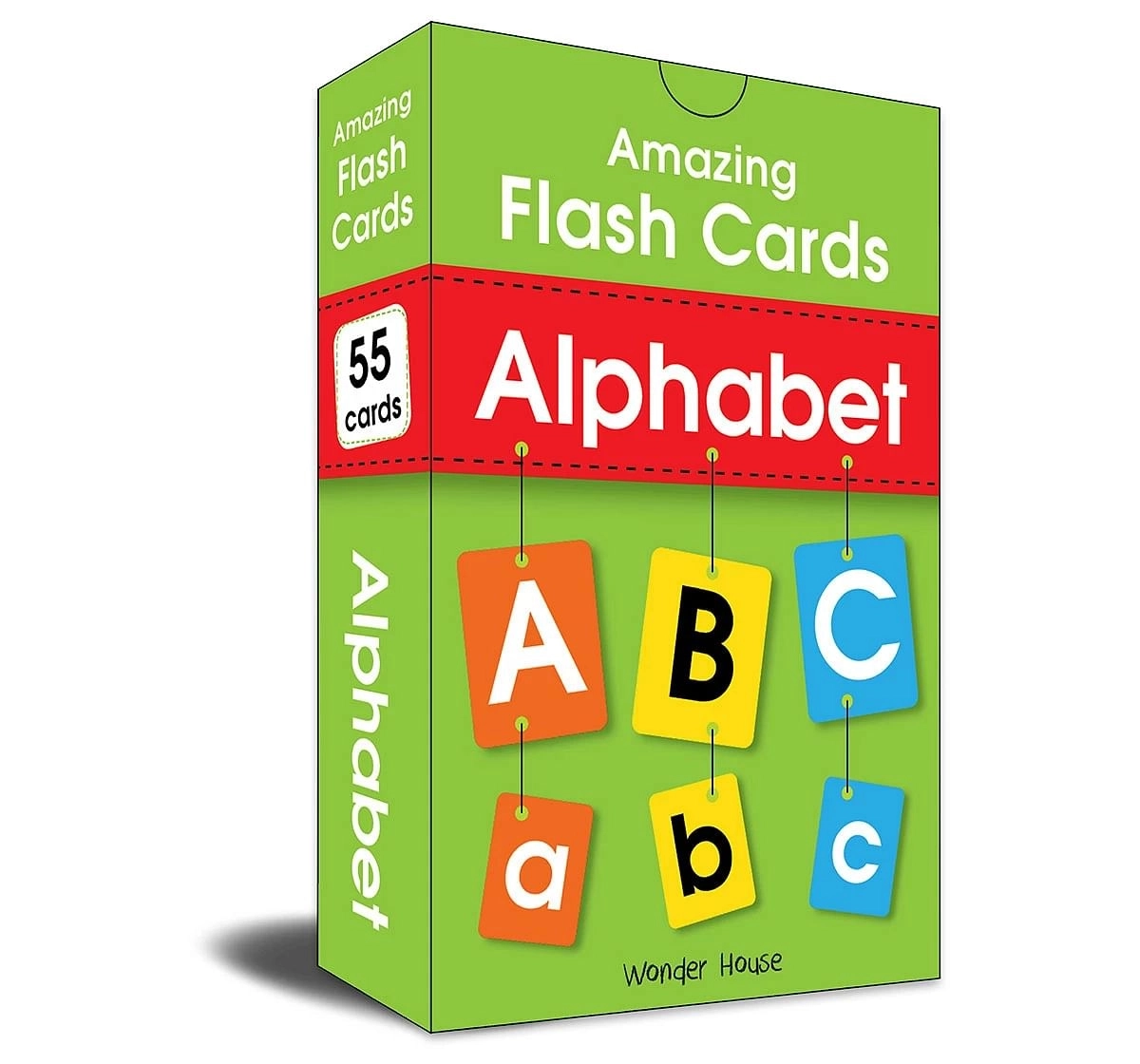 Wonder House Books Amazing Flash Cards of Alphabet for kids 0M+, Multicolour