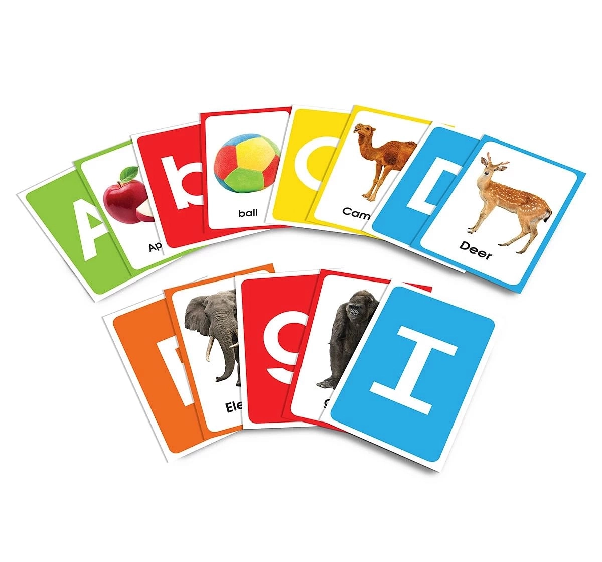 Wonder House Books Amazing Flash Cards of Alphabet for kids 0M+, Multicolour