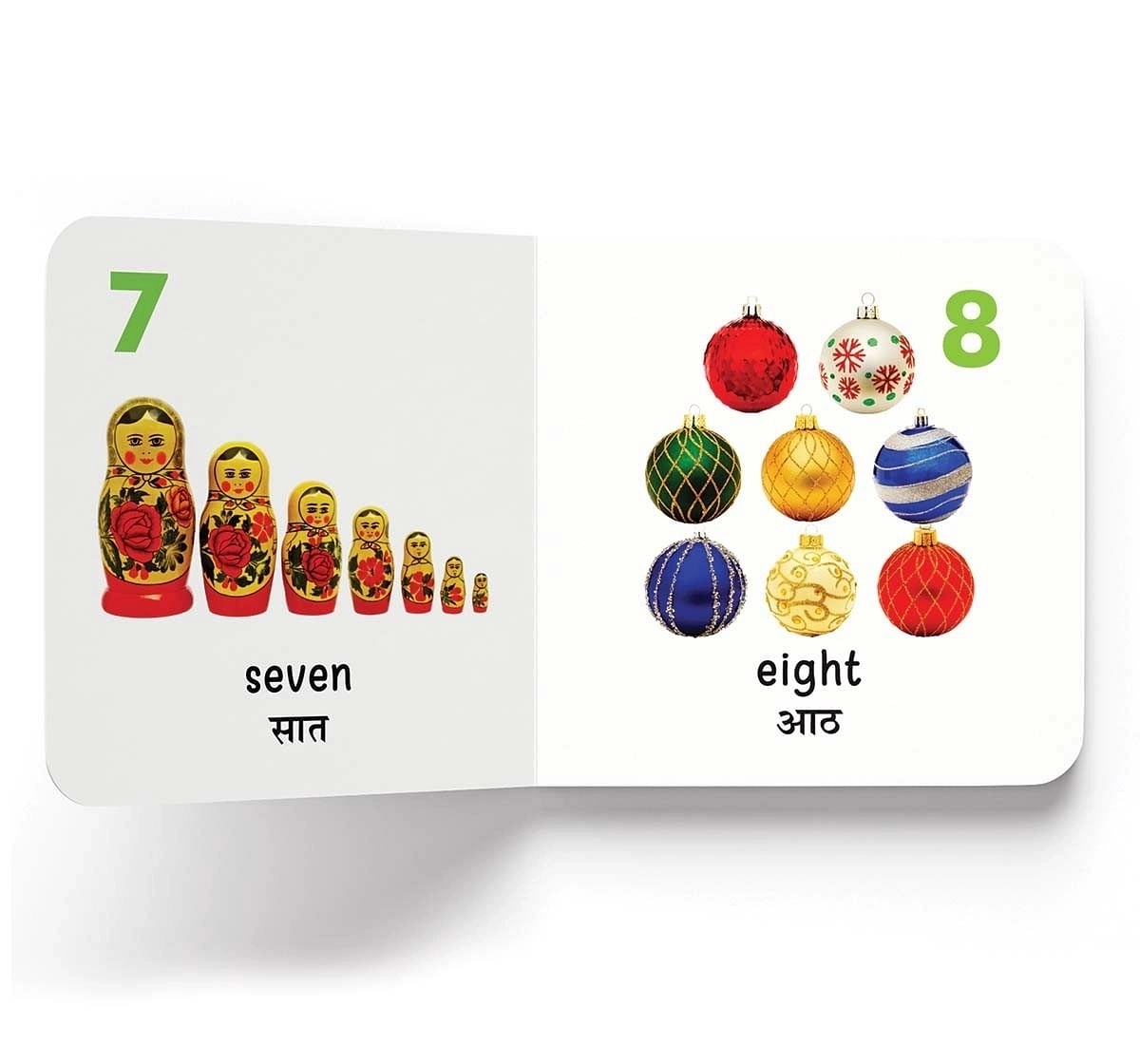 Wonder House Books My First Book of Numbers Ginti (English Hindi) Hardcover Multicolor 0M+