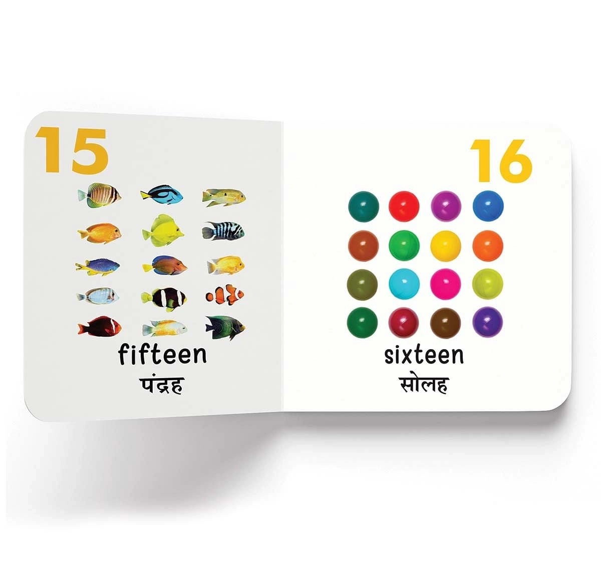 Wonder House Books My First Book of Numbers Ginti (English Hindi) Hardcover Multicolor 0M+