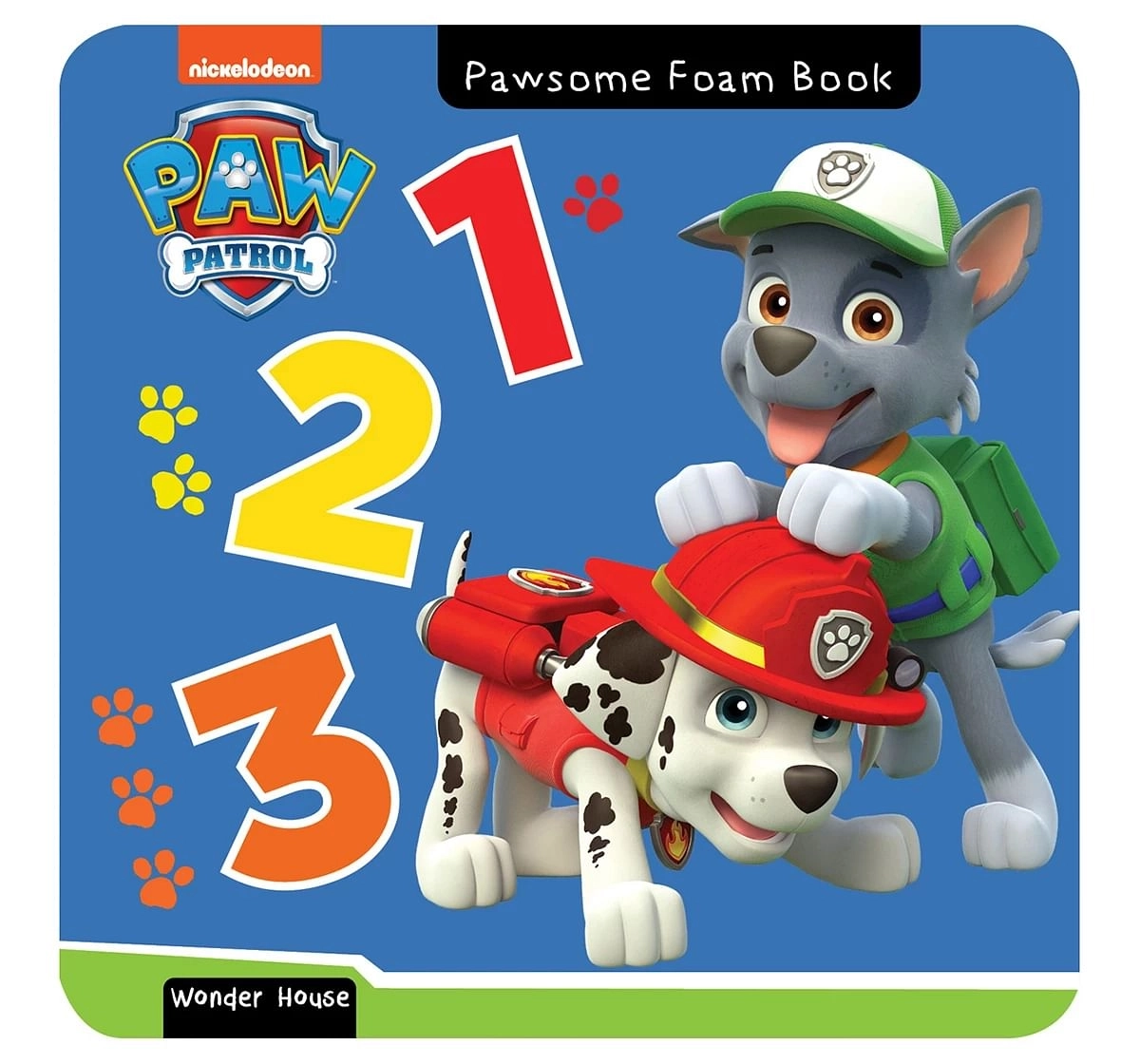 Wonder House Books Paw Patrol 123 Foam Book for kids 0M+, Multicolour