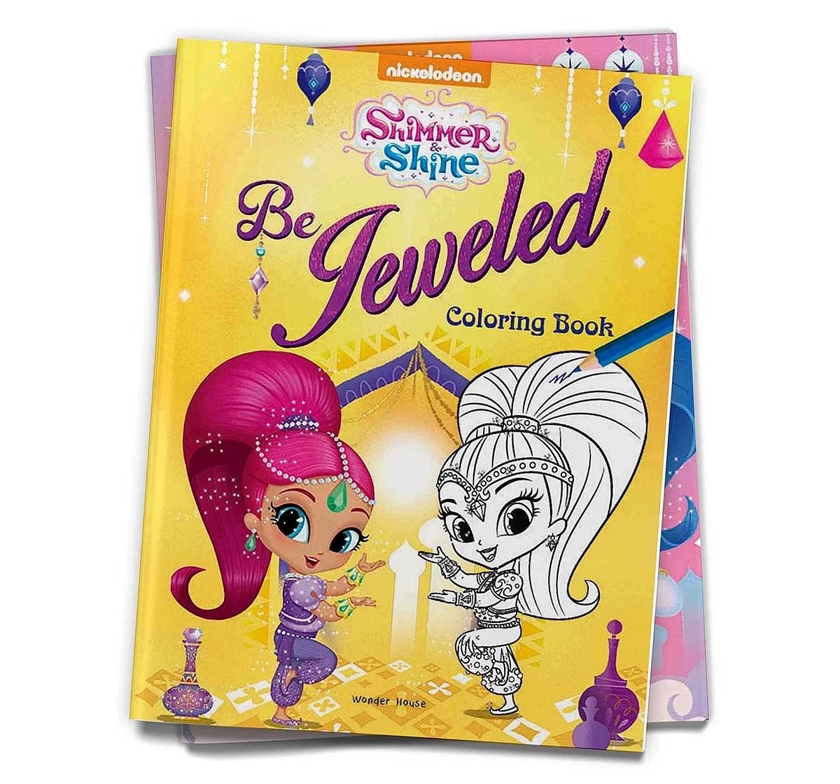 Wonder House Books Be Jeweled Coloring Book for kids 3Y+, Multicolour