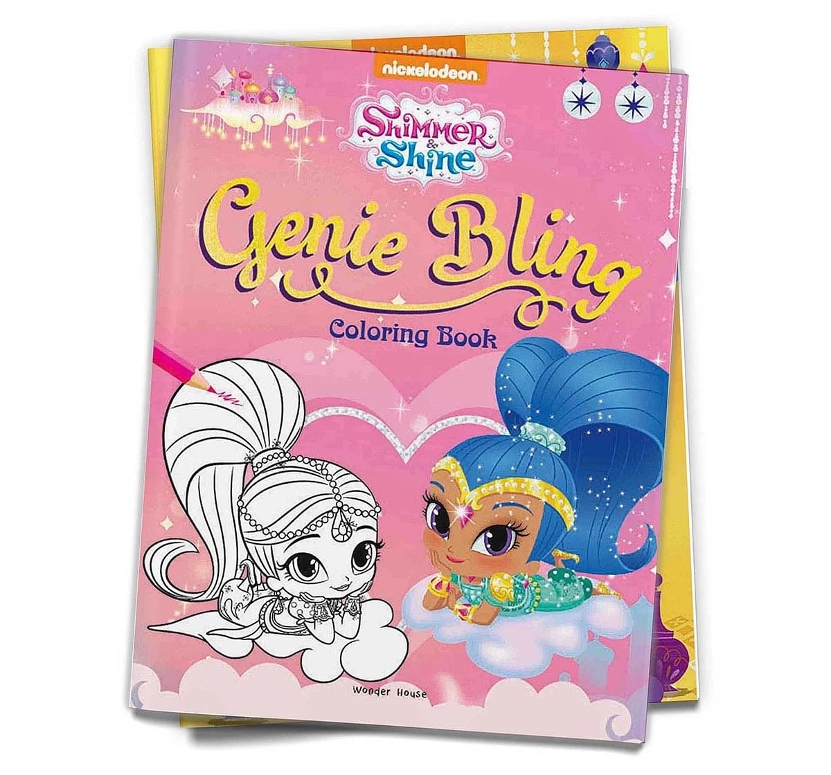 Wonder House Books Genie Bling Coloring Book for kids 3Y+, Multicolour