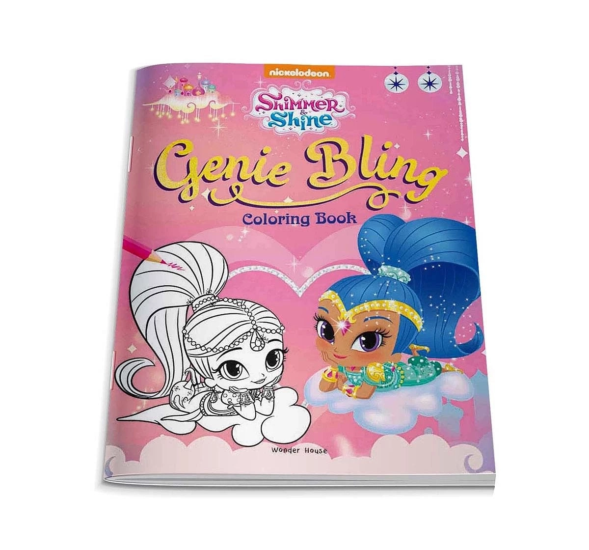 Wonder House Books Genie Bling Coloring Book for kids 3Y+, Multicolour