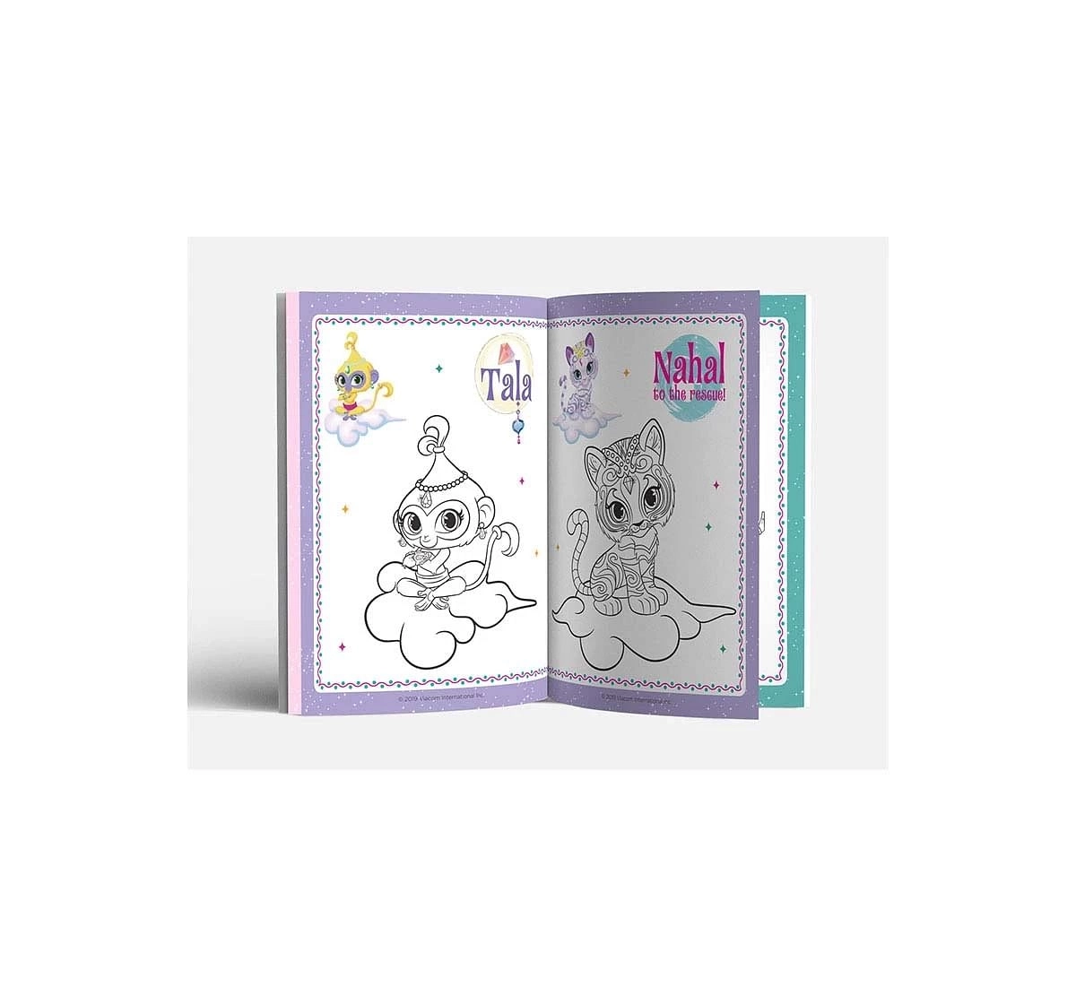 Wonder House Books Genie Bling Coloring Book for kids 3Y+, Multicolour