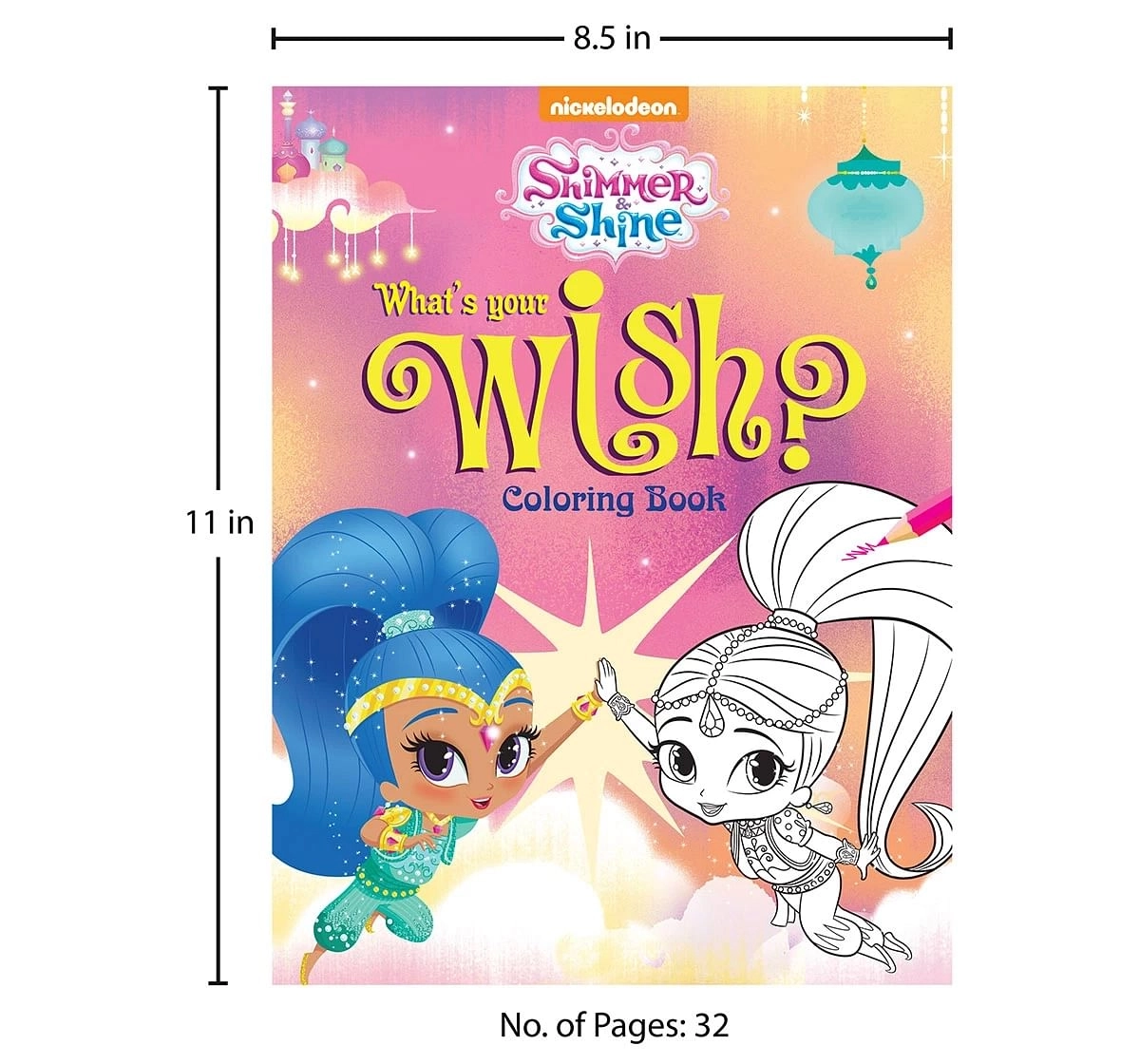 Wonder House Books Whats Your Wish Coloring Book for kids 3Y+, Multicolour