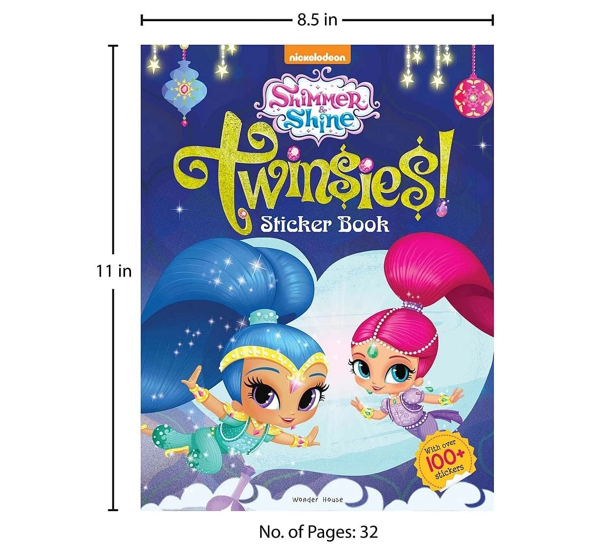 Wonder House Books Twinsies Sticker Book for kids 3Y+, Multicolour