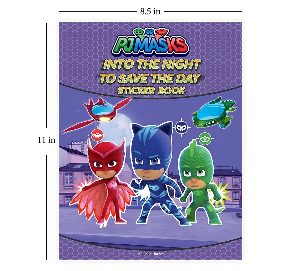 Wonder House Books Into The Night To Save The Day Stickers Book Paperback Multicolor 3Y+