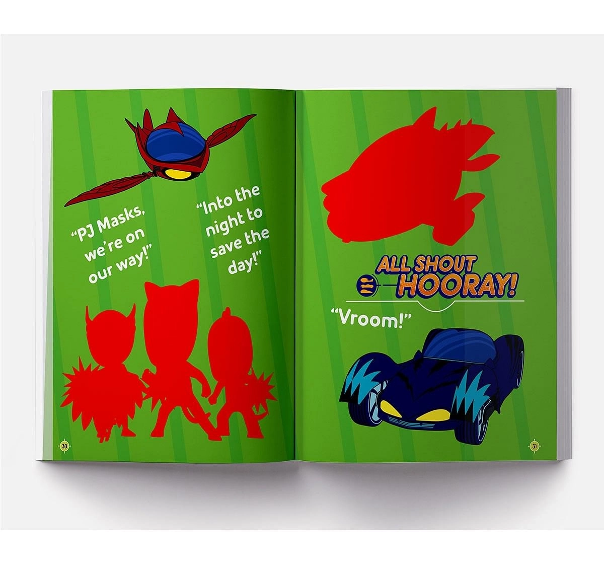Wonder House Books Let's Go PJ Masks Stickers Book Paper back Multicolor 3Y+