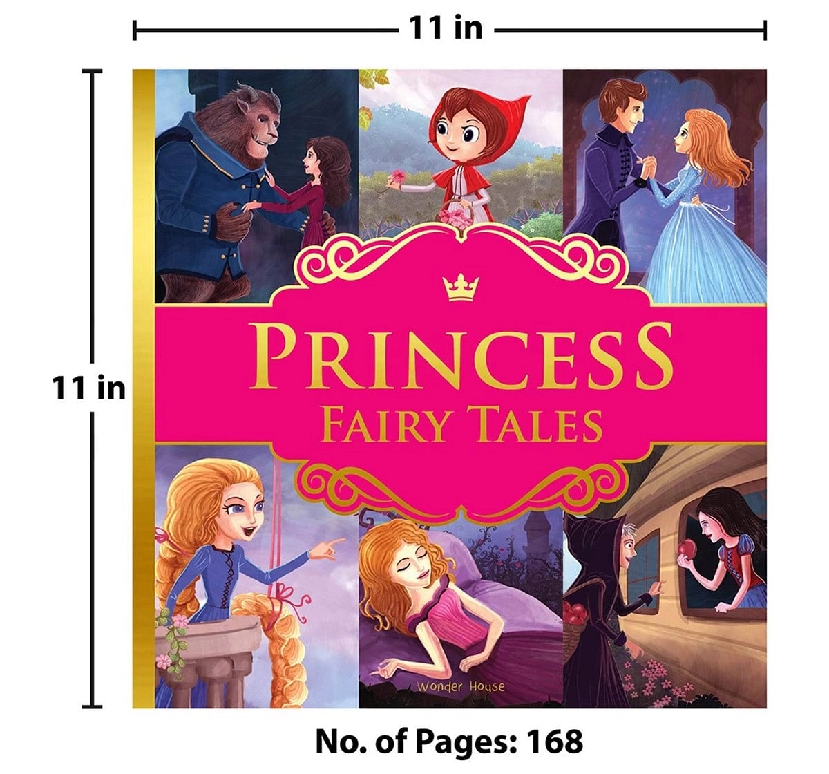 Wonder House Books Princess Fairy Tales Ten Traditional Hardcover Multicolor 3Y+