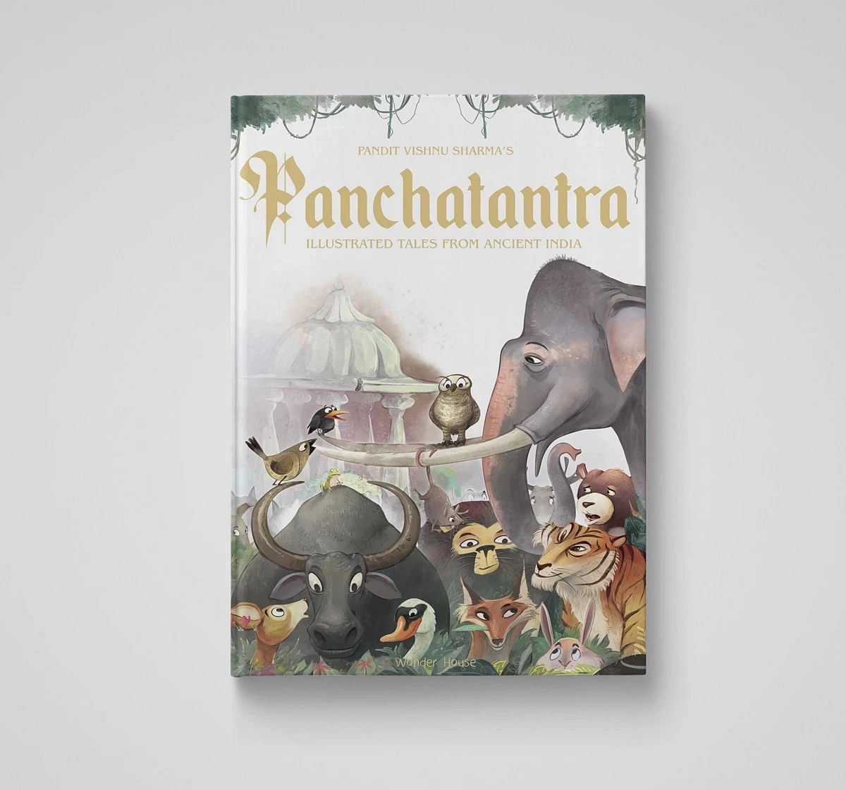 Wonder House Books Pandit Vishnu Sharmas Panchatantra Illustrated Tales From Ancient India Hardback, Special Edition for kids 5Y+, Multicolour