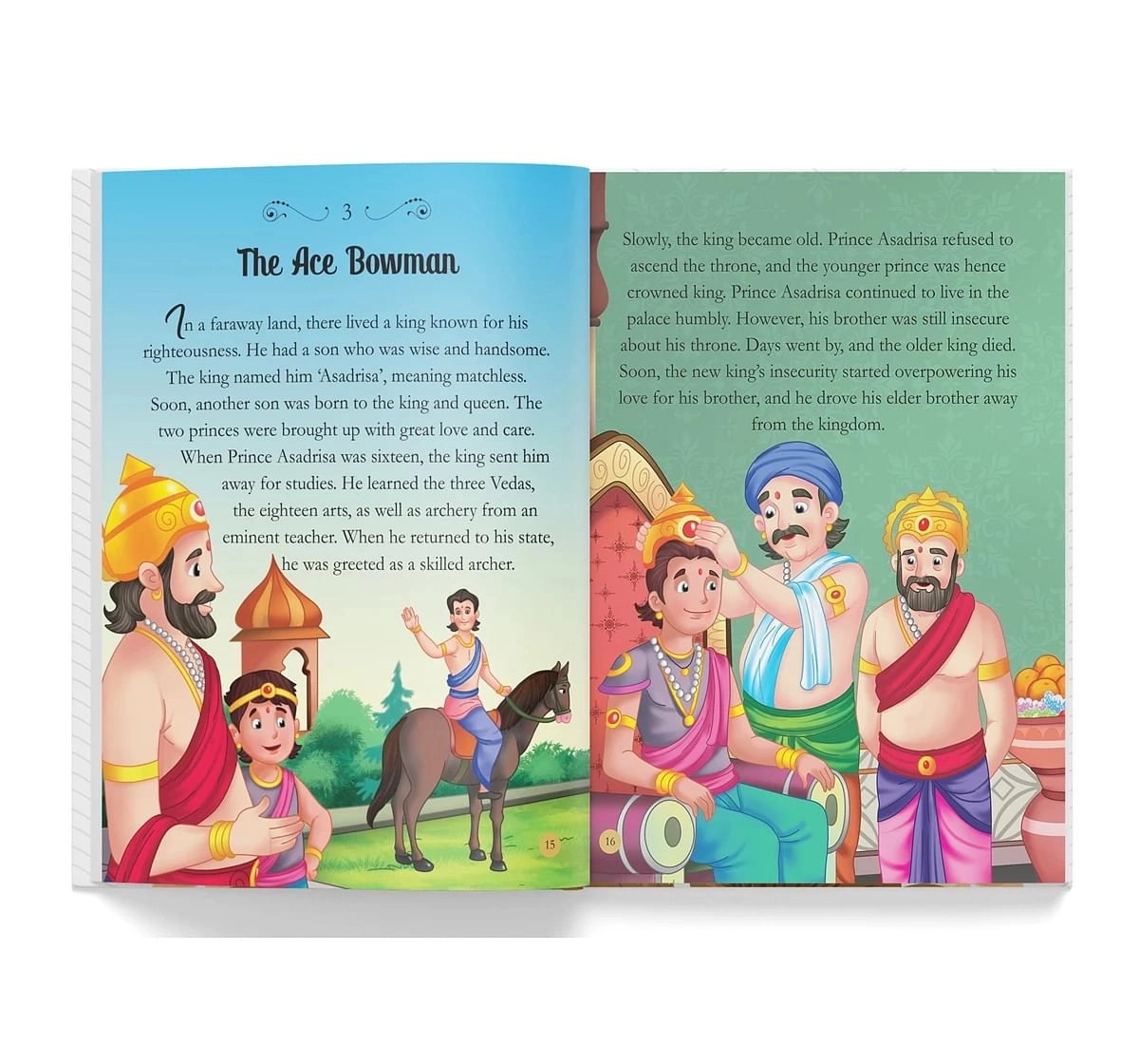 Wonder House Books the Illustrated Jataka Tales Classic Book From India for kids 5Y+, Multicolour