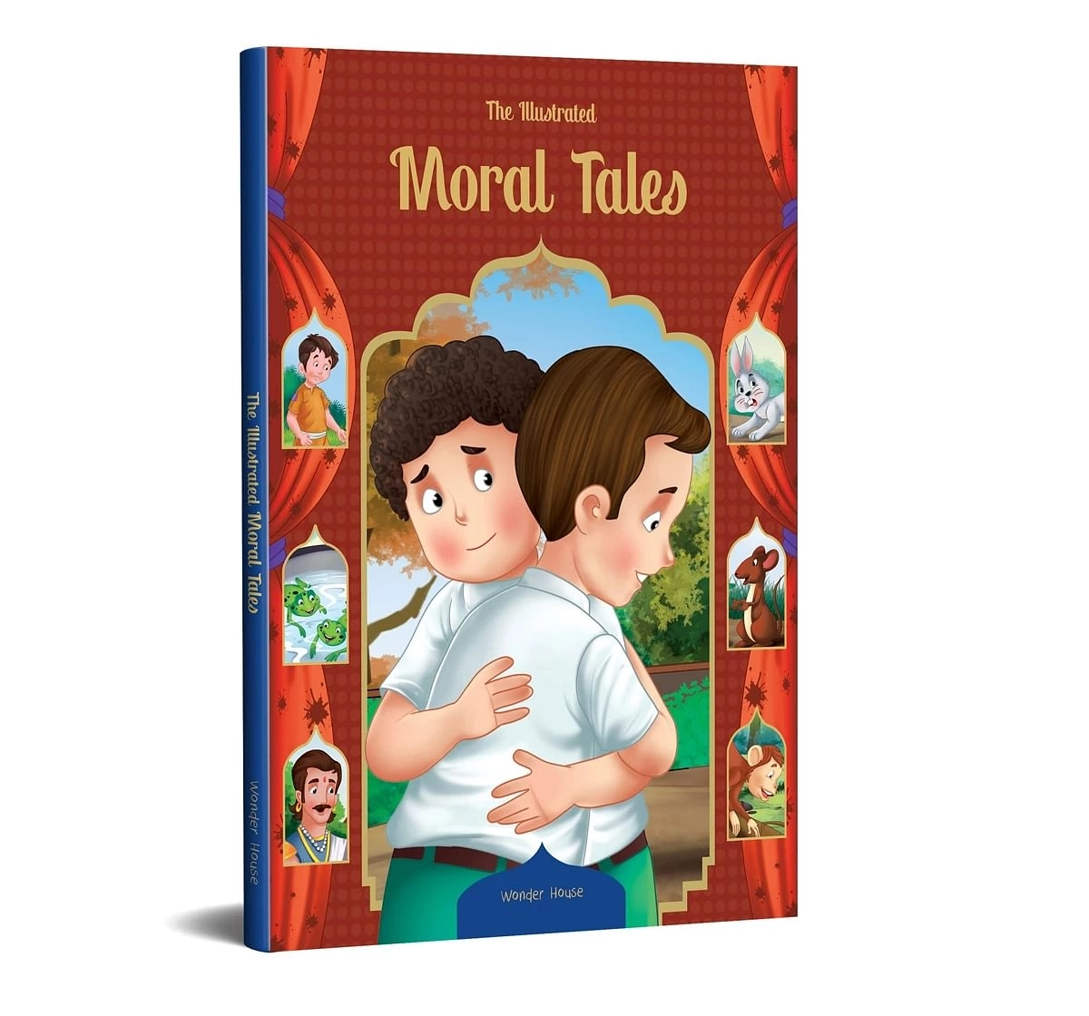 Wonder House Books the Illustrated Moral Tales From India Book for kids 5Y+, Multicolour
