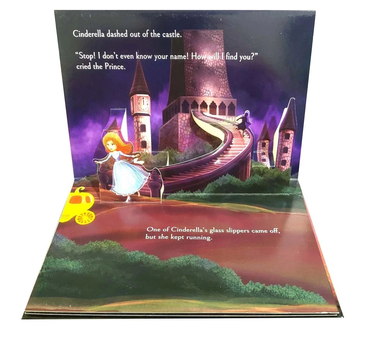 Wonder House Books My First Pop Up Fairy Tales Cinderella Book for kids 3Y+, Multicolour