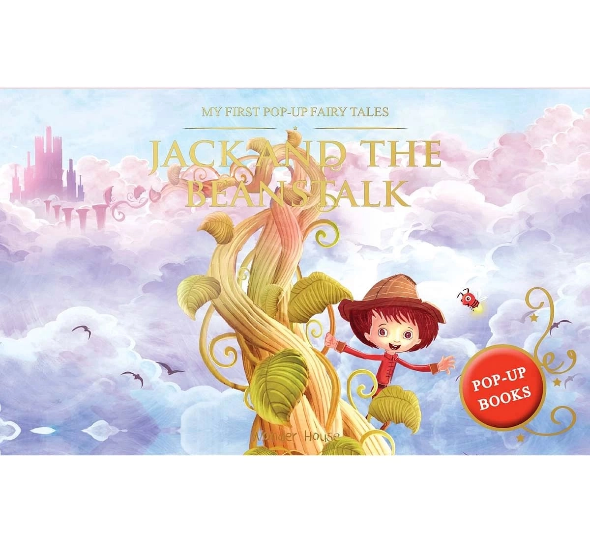 Wonder House Books My First Pop Up Fairy Tales Jack and the Beanstalk Book for kids 3Y+, Multicolour