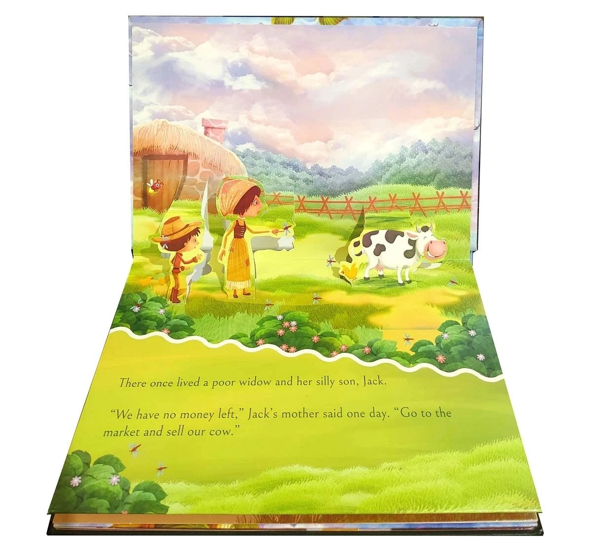 Wonder House Books My First Pop Up Fairy Tales Jack and the Beanstalk Book for kids 3Y+, Multicolour
