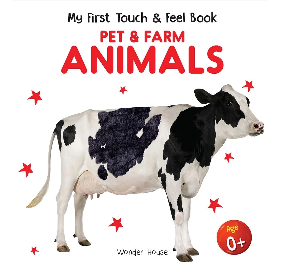 Wonder House Books My First Touch and Feel Pet and Farm Animals Board Book for kids 0M+, Multicolour