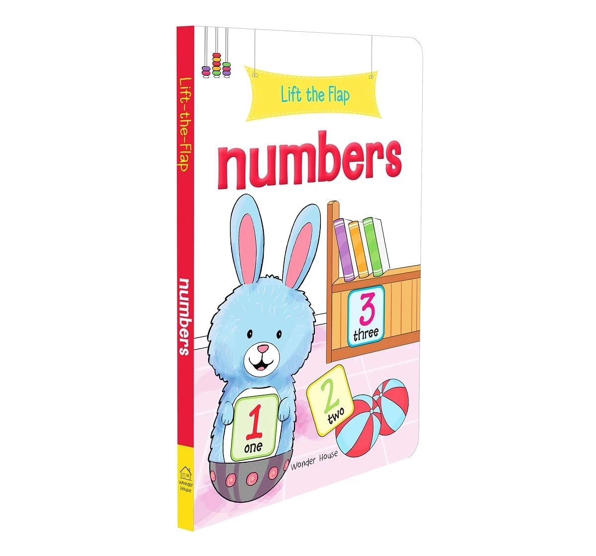 Wonder House Books Lift the Flap Numbers Early Learning Novelty Board Book for kids 0M+, Multicolour