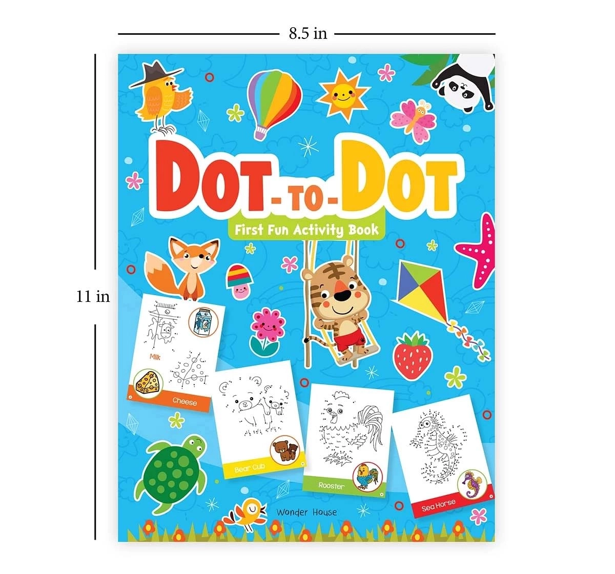 Wonder House Books My First Fun Activity Boxset of 4 Books 0M+, Multicolour