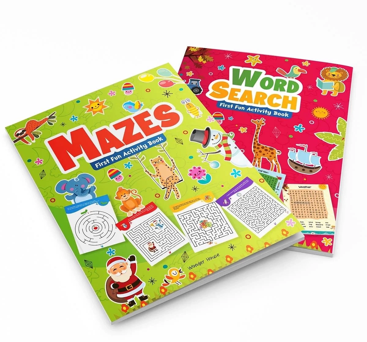 Wonder House Books My First Fun Activity Boxset of 4 Books 0M+, Multicolour