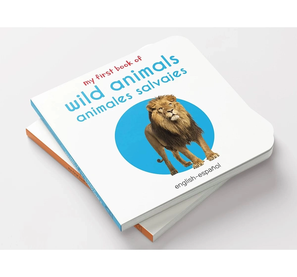 Wonder House Books My First Wild Animals English Spanish Board Book for kids 0M+, Multicolour