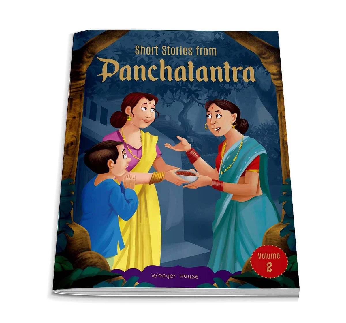 Wonder House Books Short Stories With Morals From Panchatantra Volume 2 Abridged Illustrated Book for kids 5Y+, Multicolour
