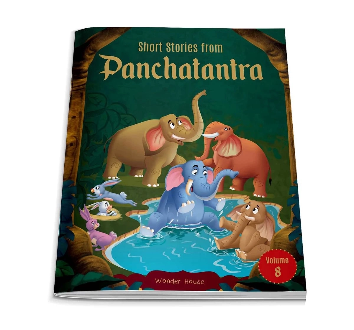Wonder House Books Short Stories With Morals From Panchatantra Volume 8 Abridged Illustrated for kids 5Y+, Multicolour