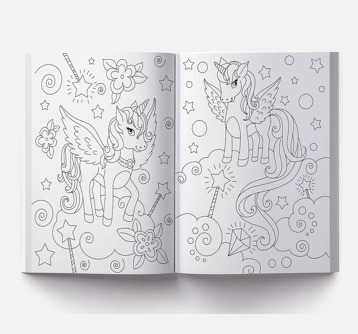 Wonder House Books 101 Unicorn Colouring Book Fun Activity ColouringPaperback Multicolor 3Y+