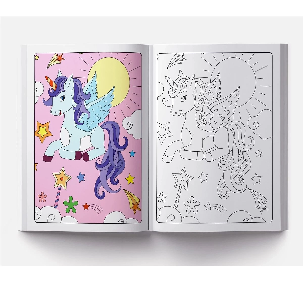 Wonder House Books I Believe In Unicorn Coloring Book for kids 3Y+, Multicolour