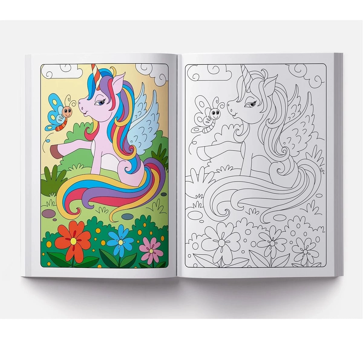 Wonder House Books Stay Magical Unicorn Coloring Book for kids 3Y+, Multicolour