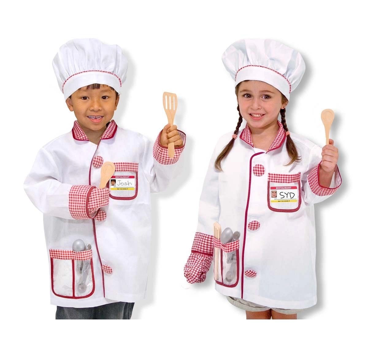 Melissa & Doug : Chef Role Play Costumer Set Accessories for Kids Age 5Y+