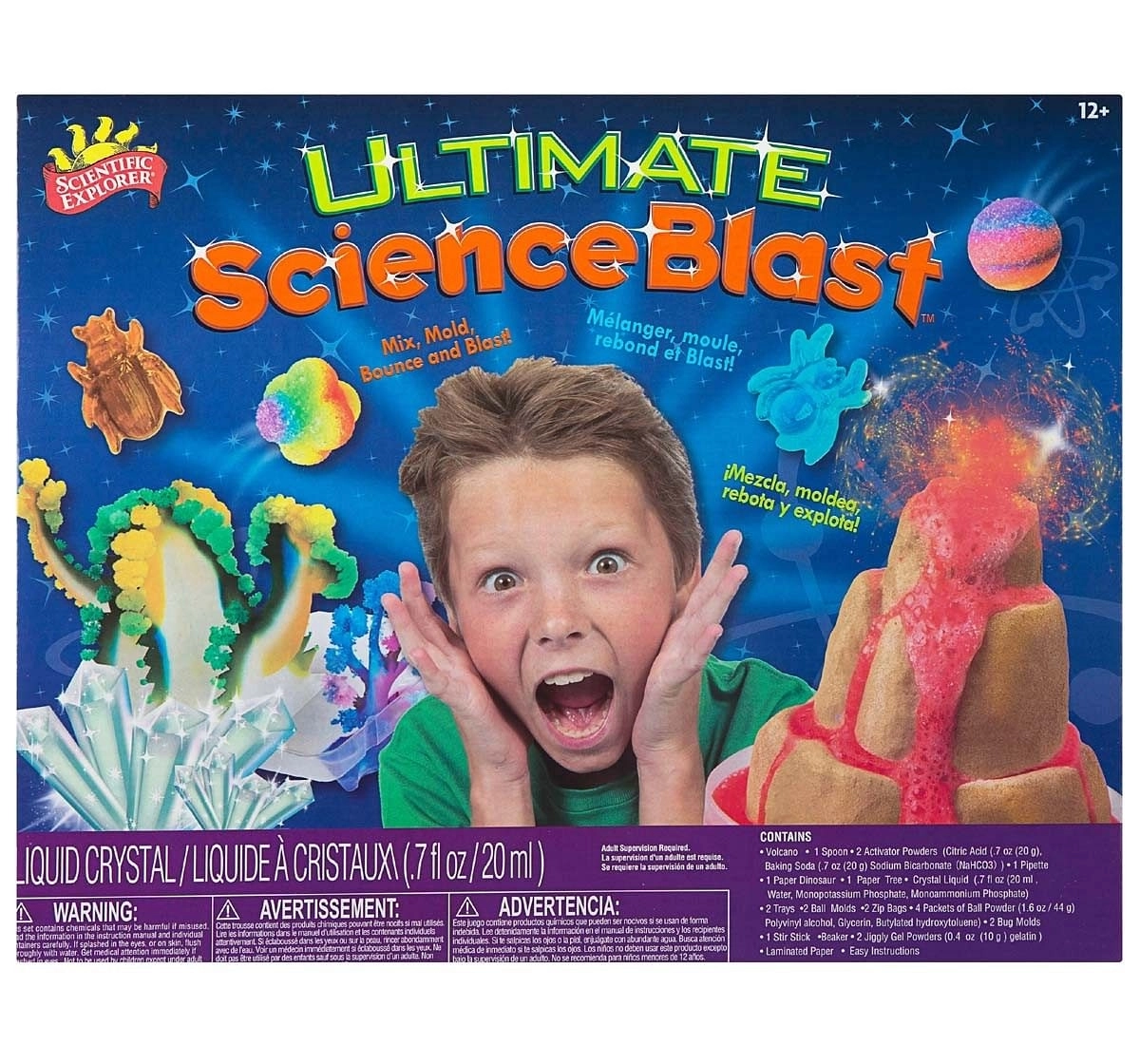 Scientific Explorer : Ultimate Science Blast Pack Science Kits for Kids Age 5Y+