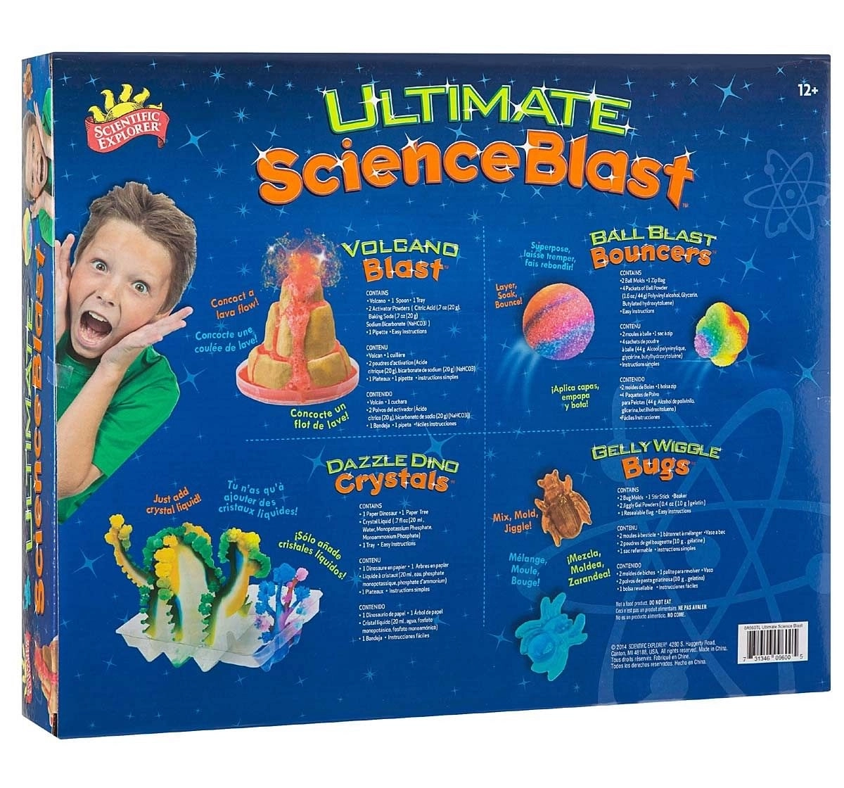Scientific Explorer : Ultimate Science Blast Pack Science Kits for Kids Age 5Y+