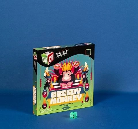Diicii Greedy Monkey Board Games for Kids age 5Y+ 