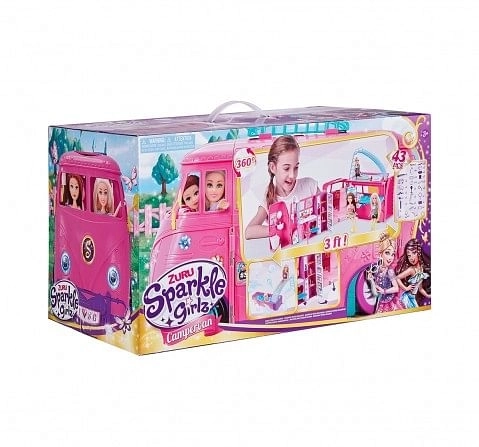 Sparkle girlz hot sale campervan playset