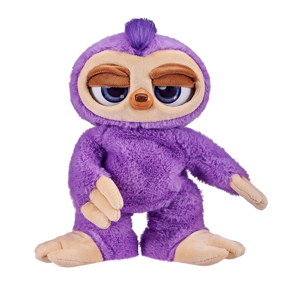 Zuru Pets Alive Fifi The Flossing Sloth Battery Powered Robotic Soft Toy, Purple, 3Y+