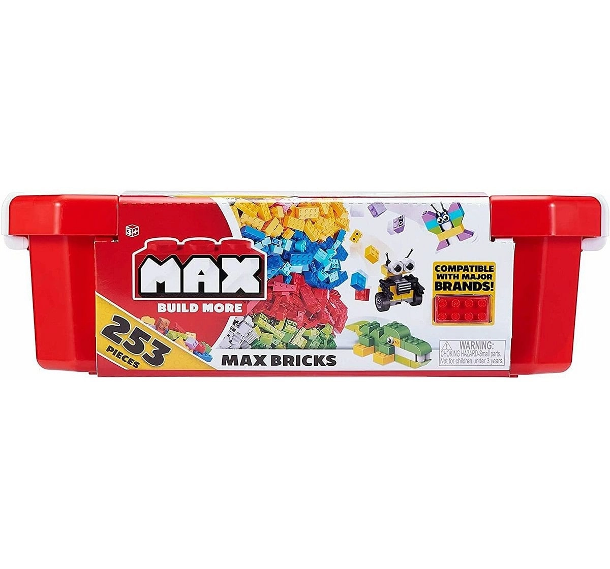 Zuru Max Build More Value Pack - 253 Pcs Generic Blocks for Kids age 3Y+ 