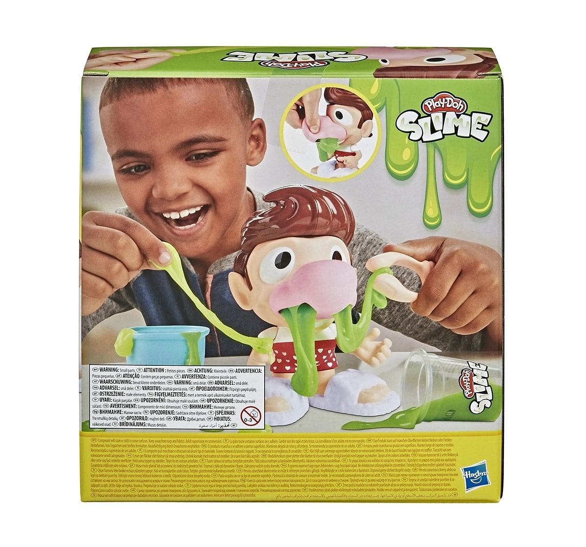 Play-Doh Slime Snotty Scotty Playset with 2 Cans of Slime Snot  Clay & Dough for Kids age 3Y+ 